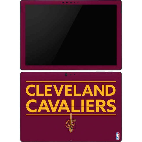 NBA Cleveland Cavaliers Standard - Maroon Surface Pro 6 Skin