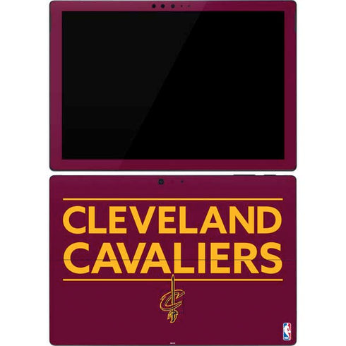 NBA Cleveland Cavaliers Standard - Maroon Surface Pro 7 Skin