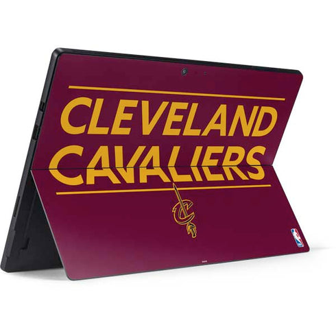 NBA Cleveland Cavaliers Standard - Maroon Surface Pro 7 Skin