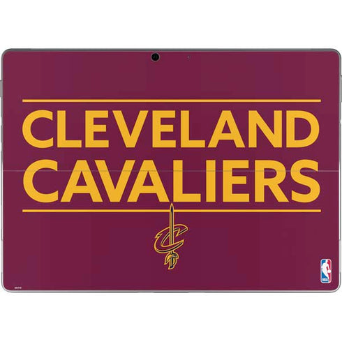 NBA Cleveland Cavaliers Standard - Maroon Surface Pro 8 Skin