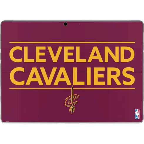 NBA Cleveland Cavaliers Standard - Maroon Surface Pro 9 Skin