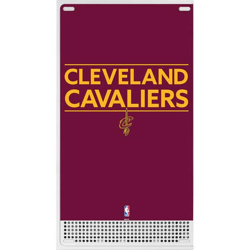 NBA Cleveland Cavaliers Standard - Maroon Xbox Series S Console Skin