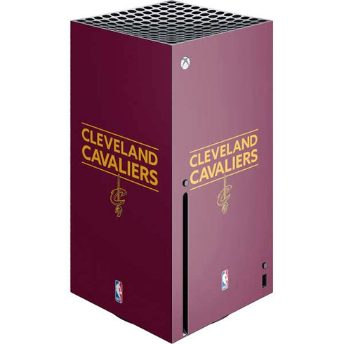 NBA Cleveland Cavaliers Standard - Maroon Xbox Series X Console Skin