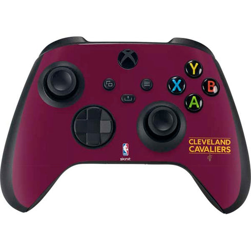 NBA Cleveland Cavaliers Standard - Maroon Xbox Series X Controller Skin