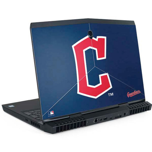 MLB Cleveland Guardians - Solid Distressed Dell Alienware Skin