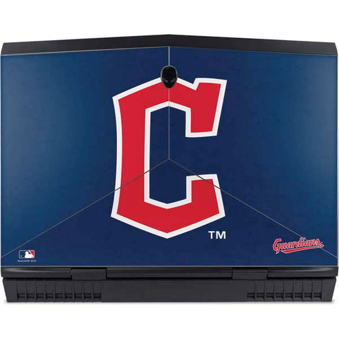 MLB Cleveland Guardians - Solid Distressed Dell Alienware Skin