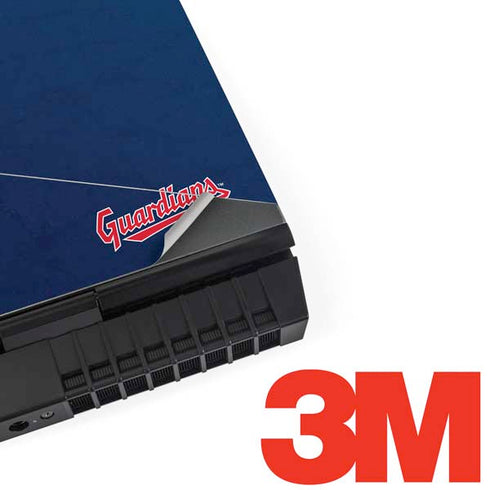 MLB Cleveland Guardians - Solid Distressed Dell Alienware Skin
