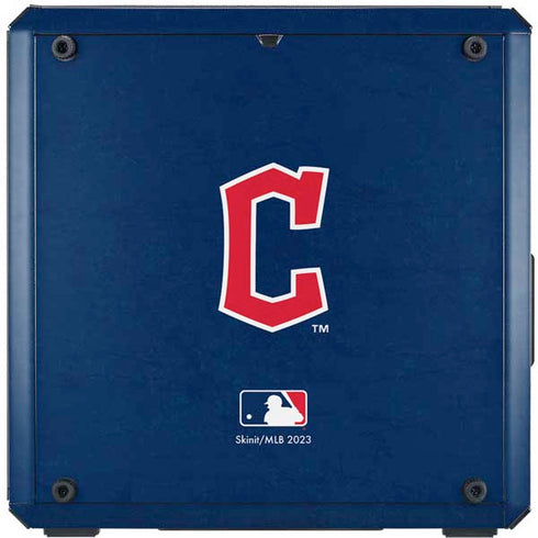 MLB Cleveland Guardians - Solid Distressed Cooler Master MasterBox Q300L Mini Tower Skin