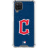 MLB Cleveland Guardians - Solid Distressed Galaxy A12 Clear Case