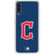 MLB Cleveland Guardians - Solid Distressed Galaxy A50 Clear Case