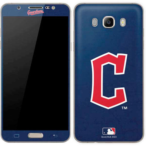 MLB Cleveland Guardians - Solid Distressed Galaxy J7 Skin
