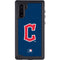MLB Cleveland Guardians - Solid Distressed Galaxy Note 10 Waterproof Case