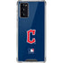 MLB Cleveland Guardians - Solid Distressed Galaxy Note20 5G Clear Case