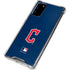MLB Cleveland Guardians - Solid Distressed Galaxy Note20 5G Clear Case