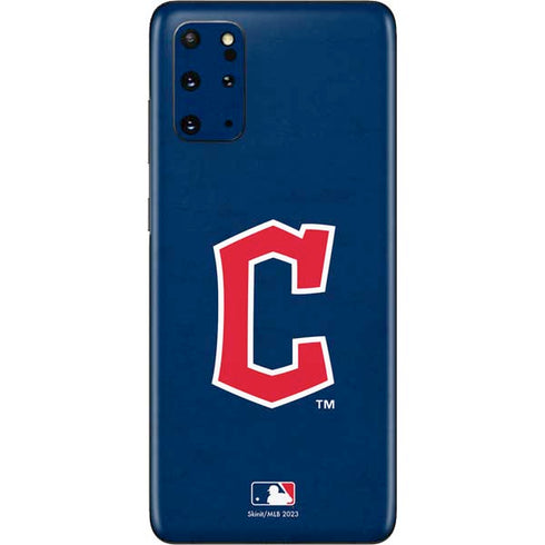 MLB Cleveland Guardians - Solid Distressed Galaxy S20 Plus Skin