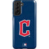 MLB Cleveland Guardians - Solid Distressed Galaxy S21 FE Pro Case