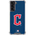 MLB Cleveland Guardians - Solid Distressed Galaxy S22 Clear Case