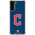 MLB Cleveland Guardians - Solid Distressed Galaxy S22 Plus Clear Case