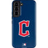 MLB Cleveland Guardians - Solid Distressed Galaxy S22 Pro Case