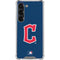 MLB Cleveland Guardians - Solid Distressed Galaxy S23 Clear Case