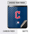 MLB Cleveland Guardians - Solid Distressed Galaxy Z Flip Skin