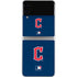 MLB Cleveland Guardians - Solid Distressed Galaxy Z Flip3 5G Skin
