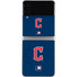 MLB Cleveland Guardians - Solid Distressed Galaxy Z Flip4 5G Skin