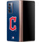 MLB Cleveland Guardians - Solid Distressed Galaxy Z Fold2 5G Skin