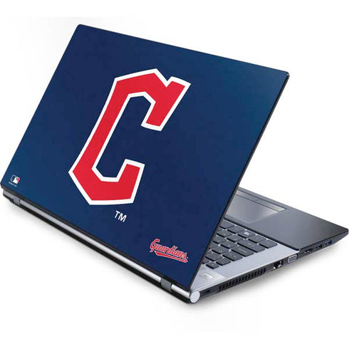 MLB Cleveland Guardians - Solid Distressed Generic Laptop Skin