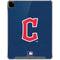 MLB Cleveland Guardians - Solid Distressed iPad Pro 12.9in (2020) Clear Case