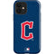 MLB Cleveland Guardians - Solid Distressed iPhone 12 Impact Case