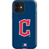 MLB Cleveland Guardians - Solid Distressed iPhone 12 Impact Case