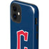 MLB Cleveland Guardians - Solid Distressed iPhone 12 Impact Case