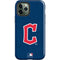 MLB Cleveland Guardians - Solid Distressed iPhone 12 Pro Impact Case