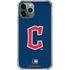 MLB Cleveland Guardians - Solid Distressed iPhone 12 Pro Max Clear Case
