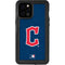MLB Cleveland Guardians - Solid Distressed iPhone 12 Pro Max Waterproof Case