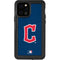 MLB Cleveland Guardians - Solid Distressed iPhone 12 Pro Waterproof Case