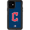 MLB Cleveland Guardians - Solid Distressed iPhone 12 Waterproof Case