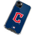 MLB Cleveland Guardians - Solid Distressed iPhone 13 Clear Case
