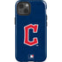 MLB Cleveland Guardians - Solid Distressed iPhone 13 Impact Case