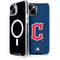 MLB Cleveland Guardians - Solid Distressed iPhone 13 MagSafe Case