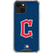 MLB Cleveland Guardians - Solid Distressed iPhone 13 Mini Clear Case