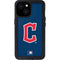 MLB Cleveland Guardians - Solid Distressed iPhone 13 Mini Waterproof Case