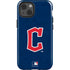 MLB Cleveland Guardians - Solid Distressed iPhone 14 Impact Case