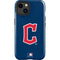 MLB Cleveland Guardians - Solid Distressed iPhone 15 Plus Impact Case