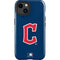MLB Cleveland Guardians - Solid Distressed iPhone 14 Plus Impact Case