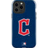 MLB Cleveland Guardians - Solid Distressed iPhone 15 Pro Max Impact Case