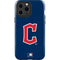 MLB Cleveland Guardians - Solid Distressed iPhone 14 Pro Max Impact Case