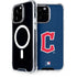 MLB Cleveland Guardians - Solid Distressed iPhone 15 Pro Max MagSafe Case
