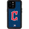 MLB Cleveland Guardians - Solid Distressed iPhone 14 Pro Max Waterproof Case